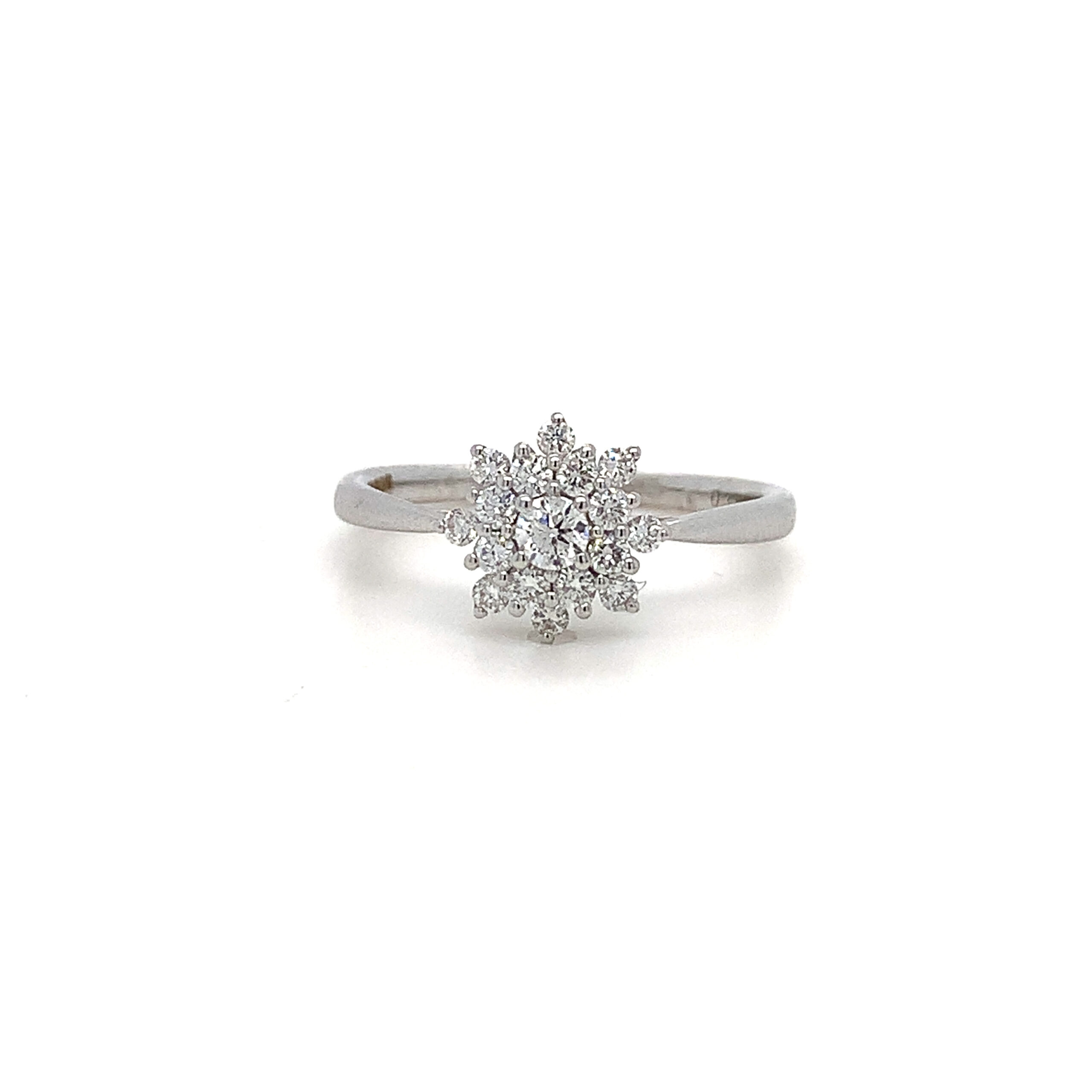 Snowflake ring hot sale