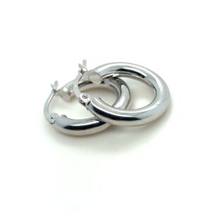 9ct Hoop Earrings 10mm
